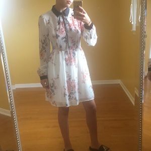 Floral cream dress from Forever 21